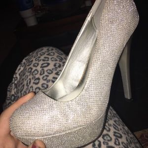 Silver heels